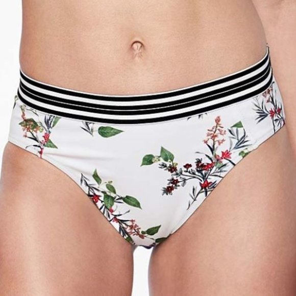 Athleta Gold Coast Floral Banded Bikini Bottom - Picture 1 of 4